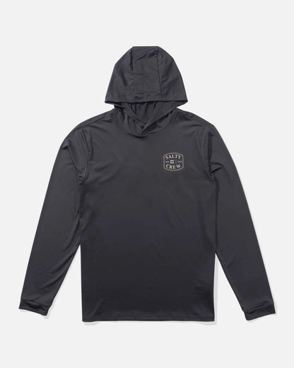 Salty Crew Capitals Hooded Charcoal