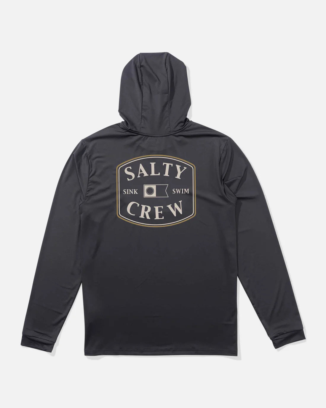 Salty Crew Capitals Hooded Charcoal