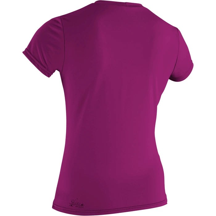 O´Neill Womens Basic Skins SS Sun Shirt Fox Pink
