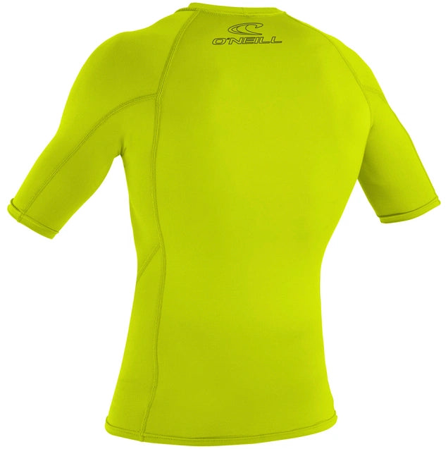 O´Neill Basic Skins Rash Guard SS - Lime