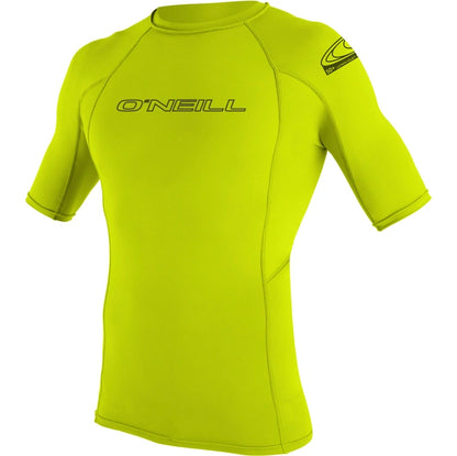 O´Neill Basic Skins Rash Guard SS - Lime