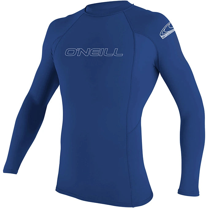 O´Neill Basic Skins Rash Guard LS - Pacific Blue
