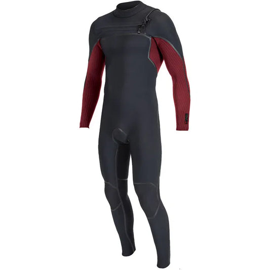 O'Neill Men Hyperfreak Fire 5/4+mm Chest Zip Full Wetsuit (Stab Best Wetsuit 2024)