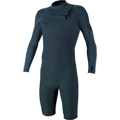 O'Neill Mens Hyperfreak 2mm Chest Zip Long Sleeve Springsuit Wetsuit Blue