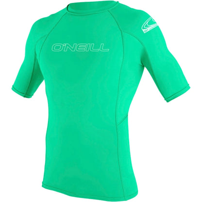 O´Neill Youth Basic Skins SS Rash Guard - Light Aqua
