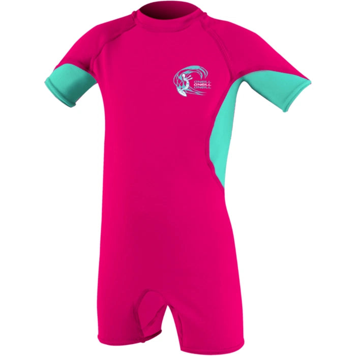 O´Neill Child Basics Skins UV Spring Suit - Watermelon Pink