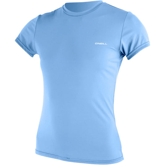 O´Neill Women Basic Skins Rash Guard SS - Azurine