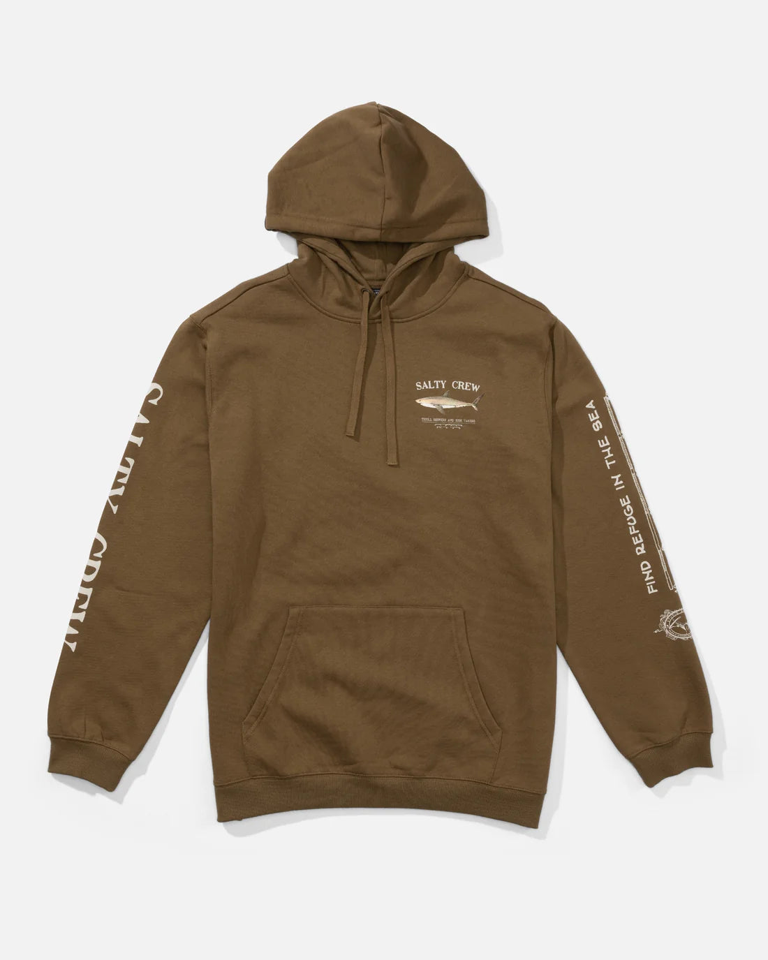 Salty Crew Bruce Hooded Fleece Teak