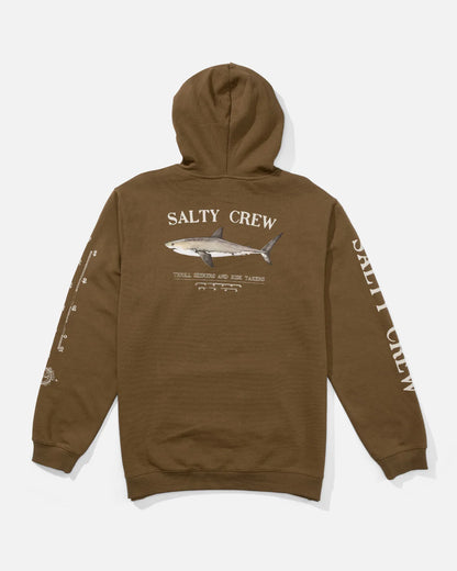 Salty Crew Bruce Hooded Fleece Teak