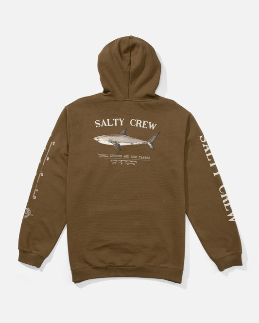 Salty Crew Bruce Hooded Fleece Teak