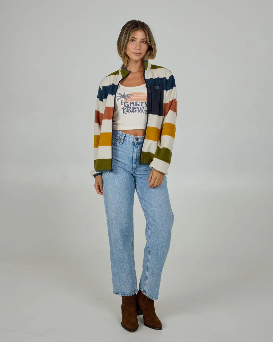 Salty Crew Swellter Polar Jacket Multi