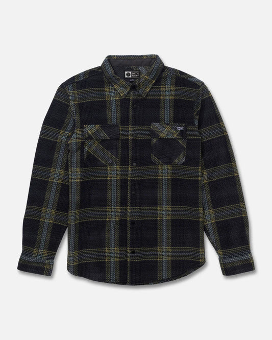 Salty Crew Swellter Polar Flannel Shirt Phantom