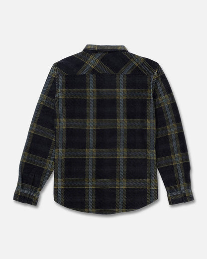 Salty Crew Swellter Polar Flannel Shirt Phantom