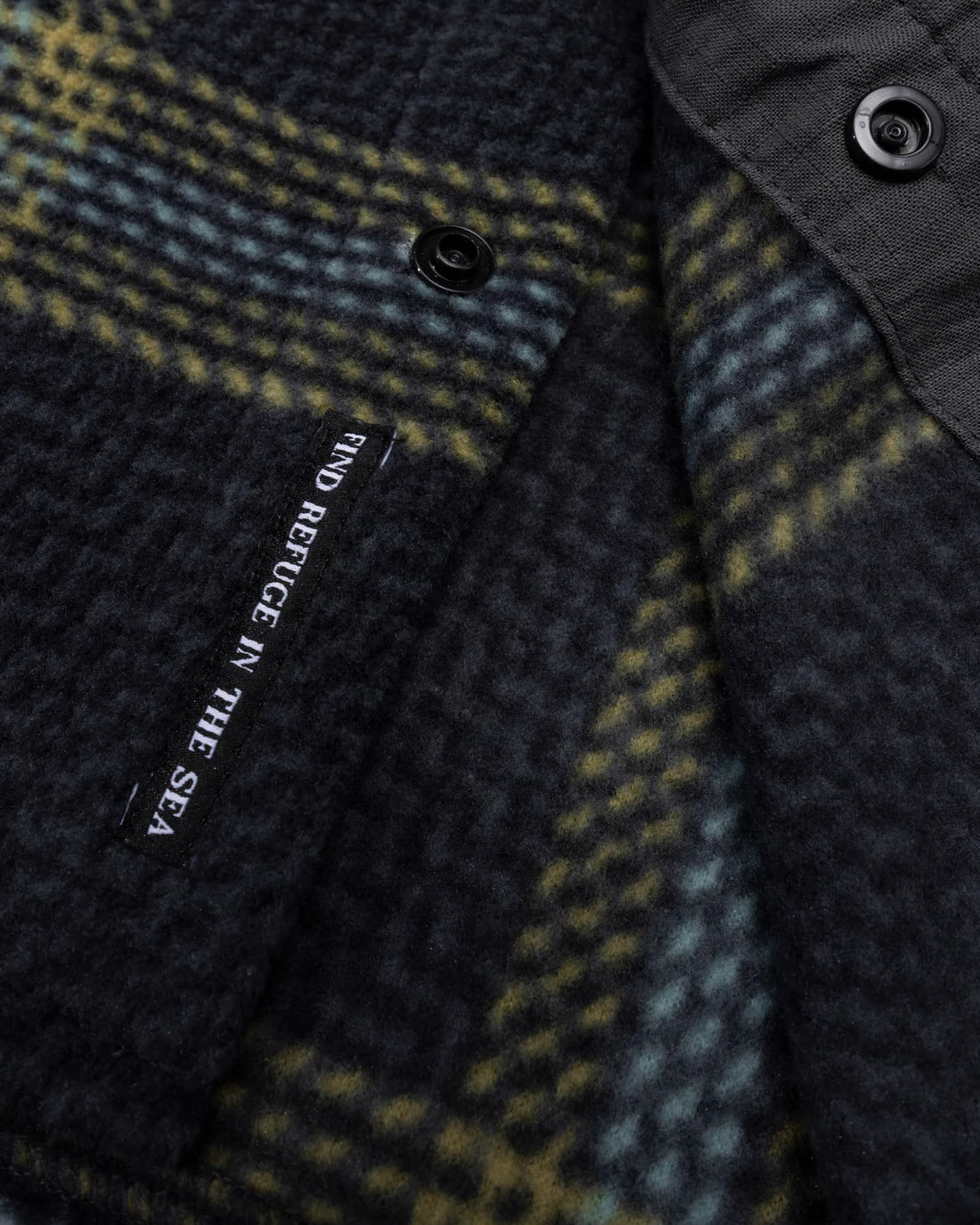 Salty Crew Swellter Polar Flannel Shirt Phantom