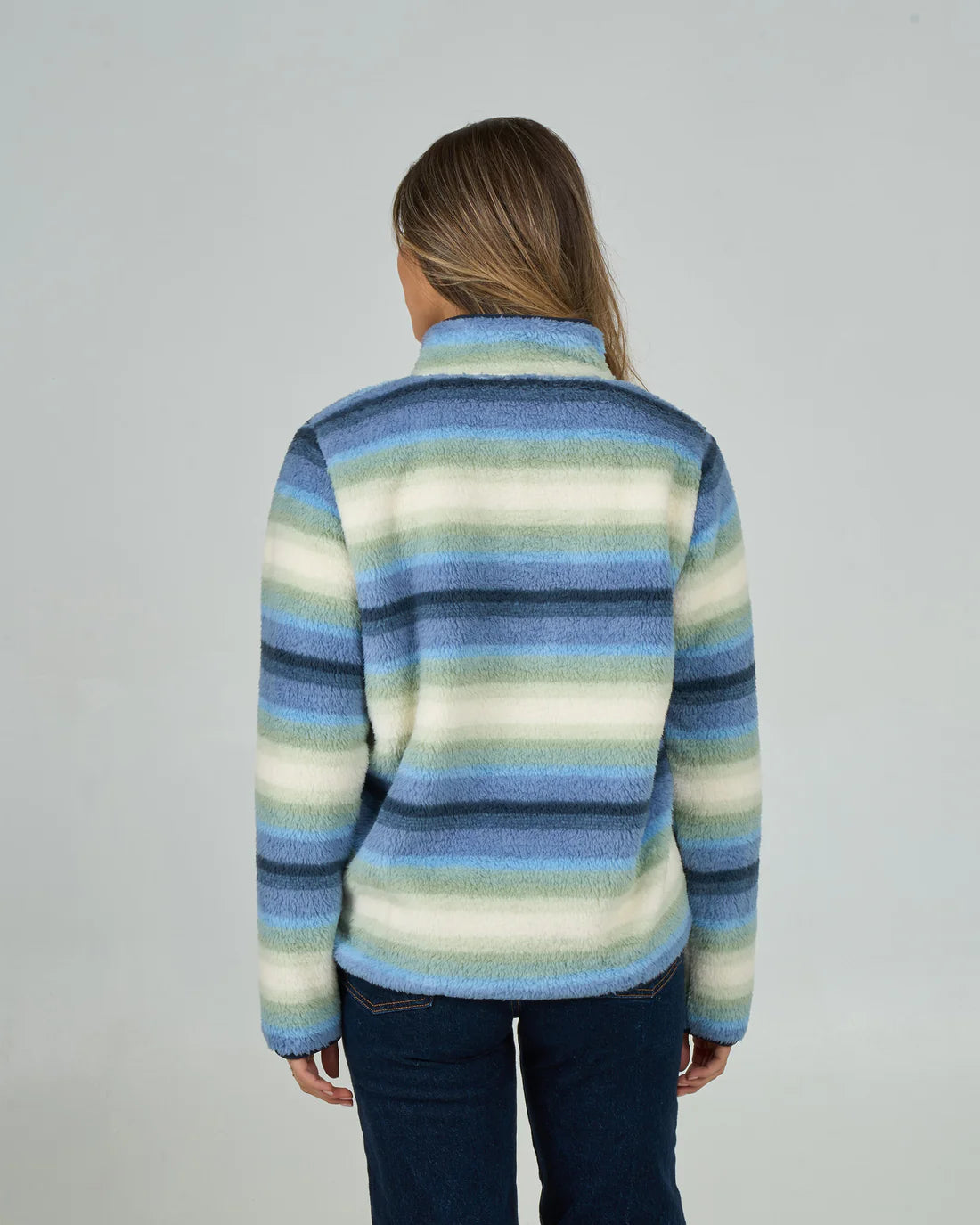 Salty Crew Calm Seas Pullover Blue Horizon