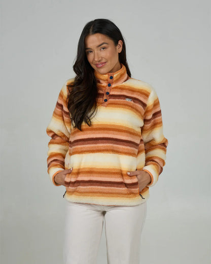 Salty Crew Calm Seas Pullover Peach Fizz