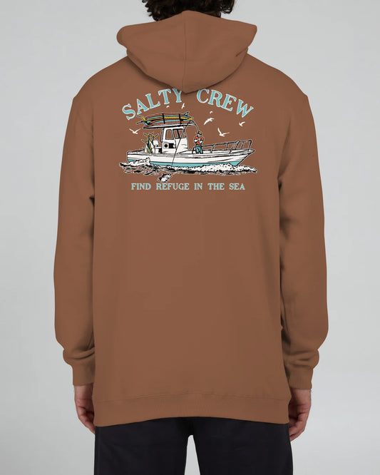 Salty Crew Fish on Hood Fleece