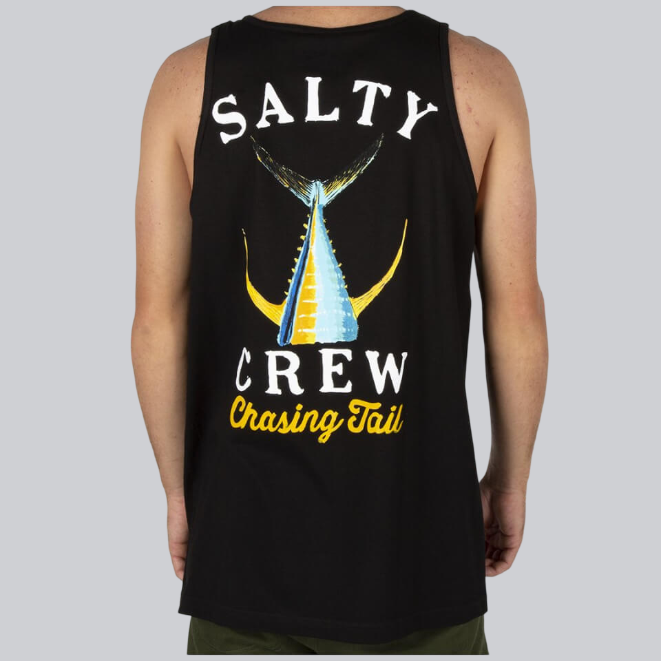 Salty Crew Tailed tank - Black