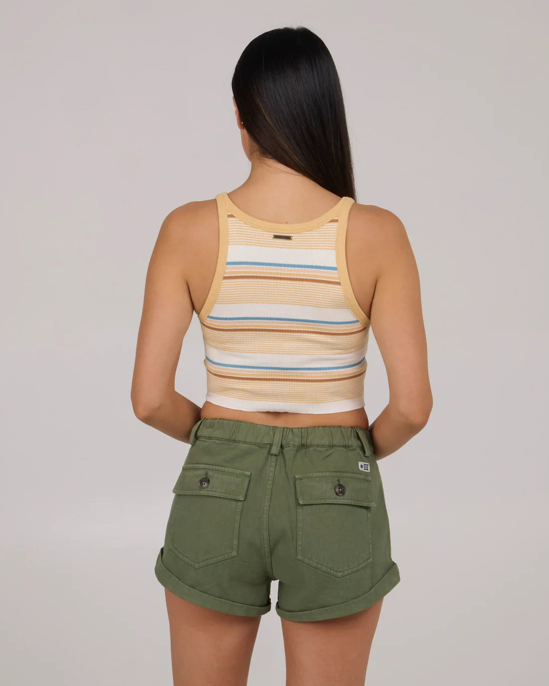 Salty Crew Layover Tank - Dusty Gold