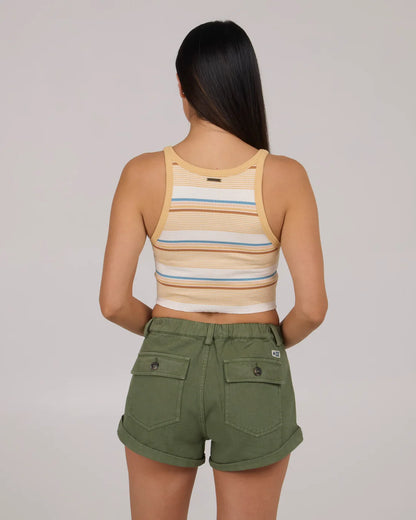 Salty Crew Layover Tank - Dusty Gold