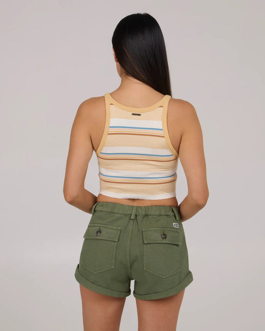 Salty Crew Layover Tank - Dusty Gold