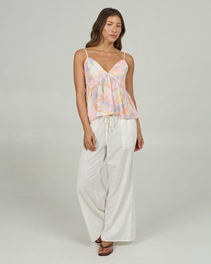 Salty Crew Bloomed Cami Off White