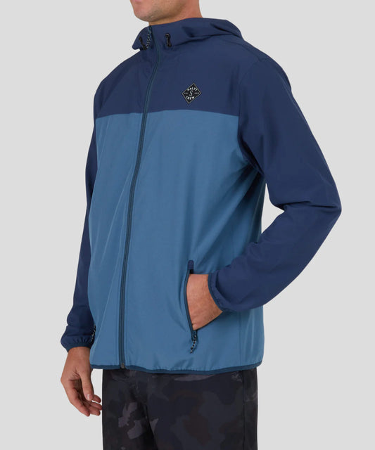 Salty Crew Stowaway Jacket Charocal