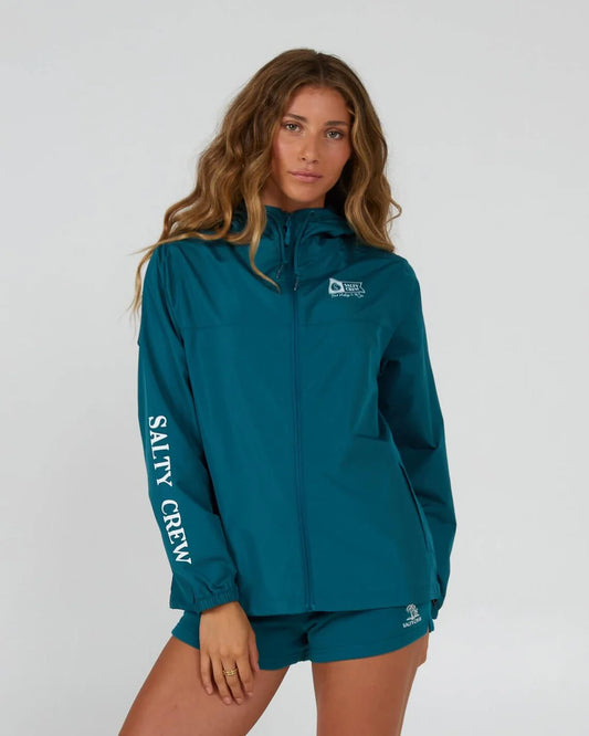 Salty Crew Frits Windbreaker Kelp