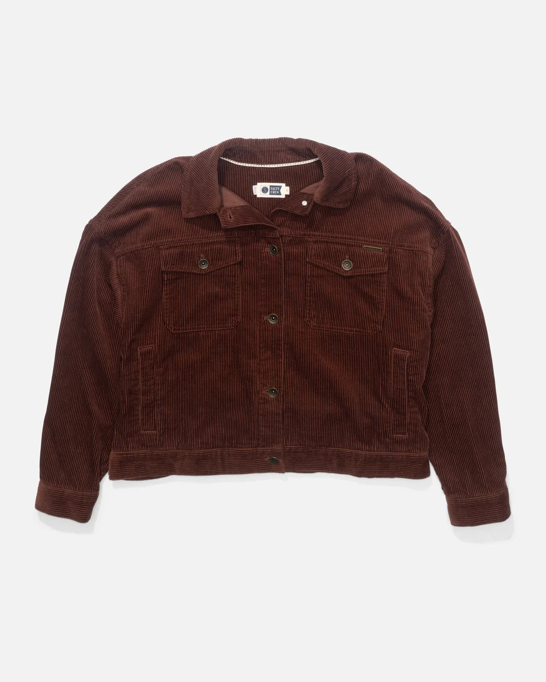 Salty Crew Boardwalk Jacket Chocolate