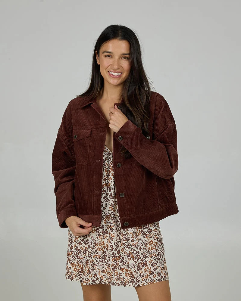 Salty Crew Boardwalk Jacket Chocolate