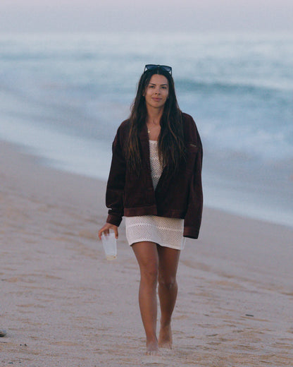 Salty Crew Boardwalk Jacket Chocolate