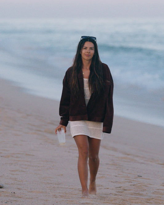 Salty Crew Boardwalk Jacket Chocolate