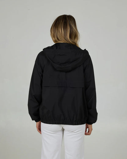 Salty Crew Barrier Windbreaker Black