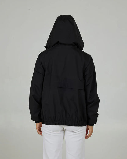 Salty Crew Barrier Windbreaker Black