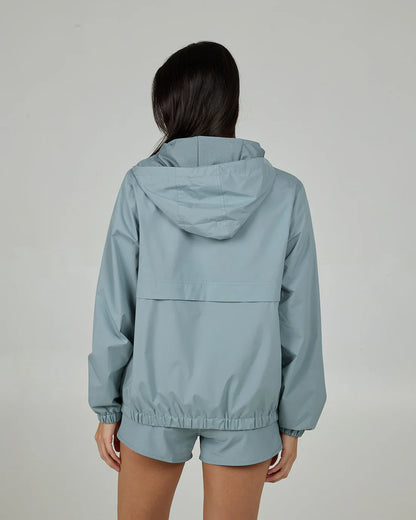 Salty Crew Barrier Windbreaker Stormy Grey