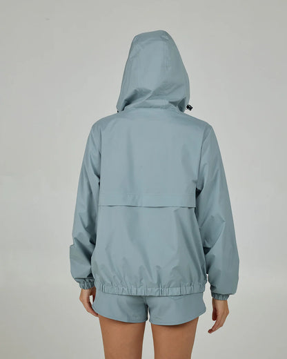 Salty Crew Barrier Windbreaker Stormy Grey
