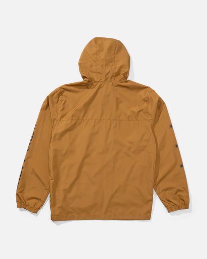 Salty Crew Surface Windbreacker Jacket Brown