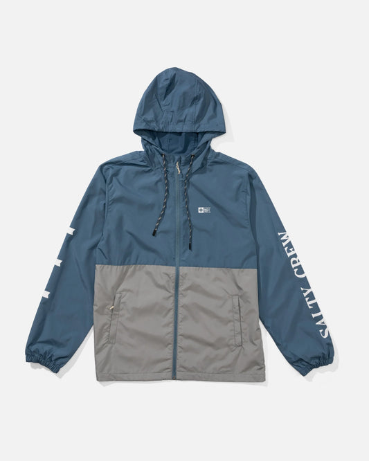 Salty Crew Surface Windbreacker Jacket Chanel Blue