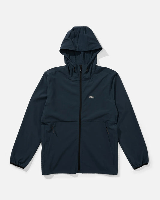 Salty Crew Stowaway Windbreaker Jckt Midnight Navy