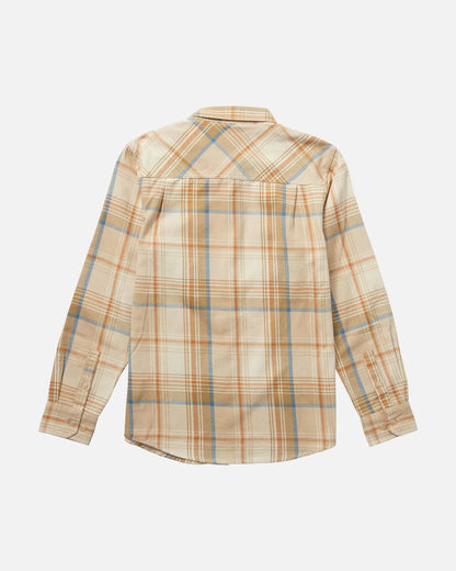 Salty Crerw Daybreak Flannel Kids - Sandstone