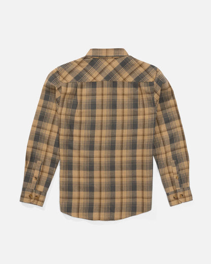 Salty Crew Daybreak Boys Flannel Khaki