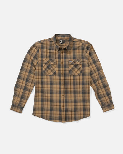 Salty Crew Daybreak Flannel Khaki