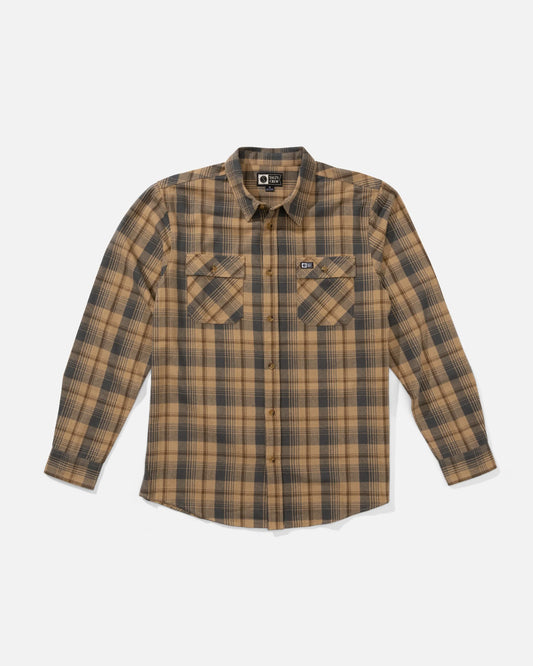 Salty Crew Daybreak Flannel Khaki