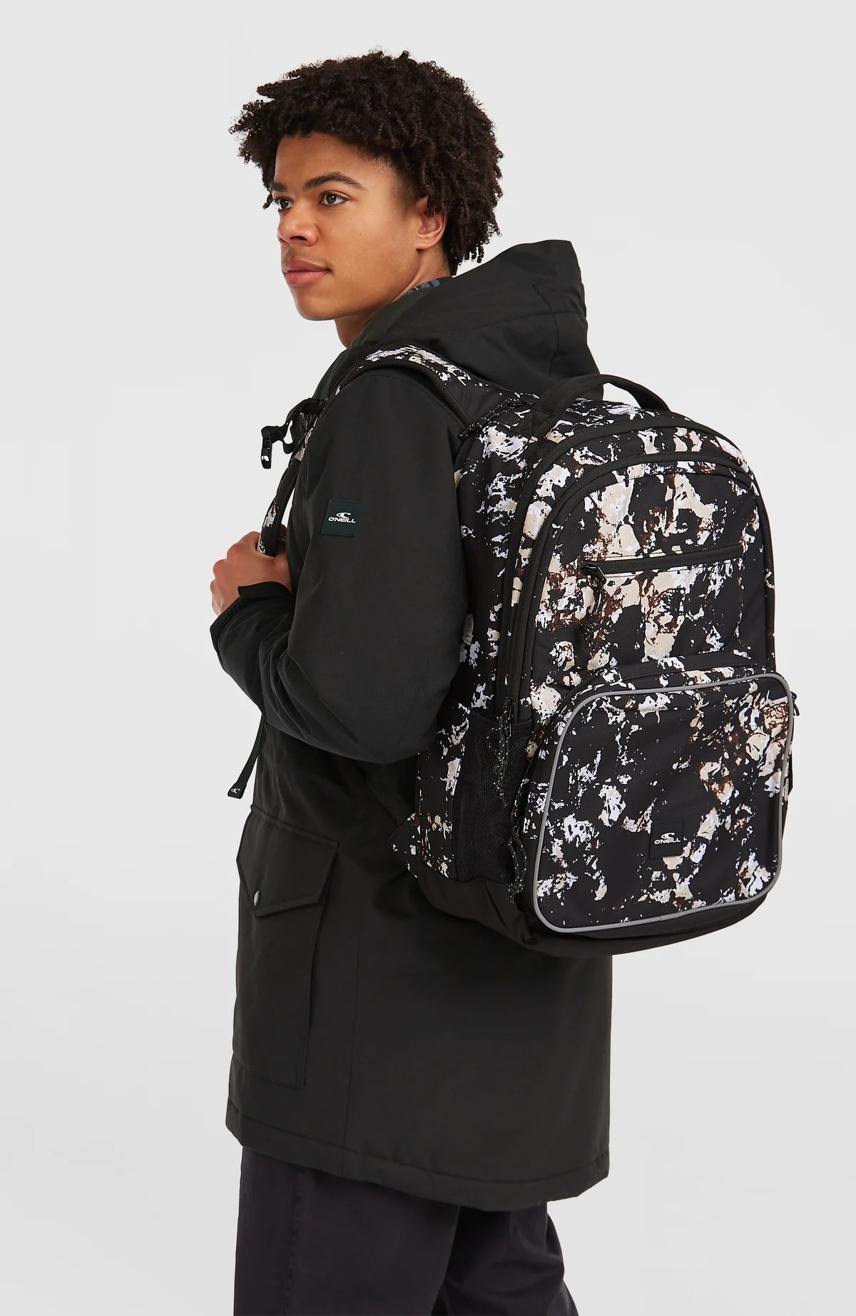 O´Neill President Backpack Black / Beige Quarry