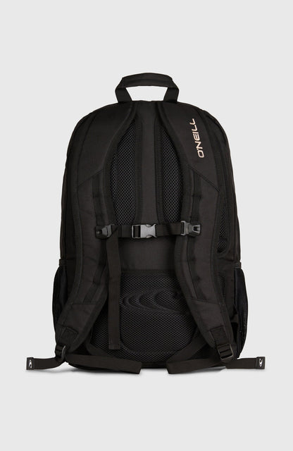 O'Neill Boarder Backpack Black Beige Quarry