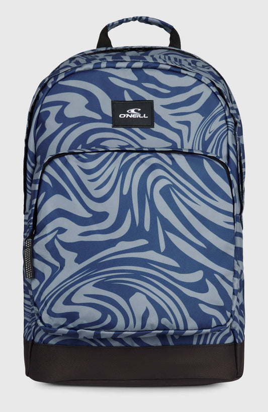 O'Neill Santa Cruz Backpack Blue Swirl Zebra