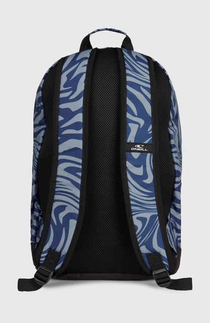 O'Neill Santa Cruz Backpack Blue Swirl Zebra