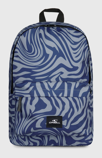 O'Neill Essentials Backpack Blue Swirl Zebra