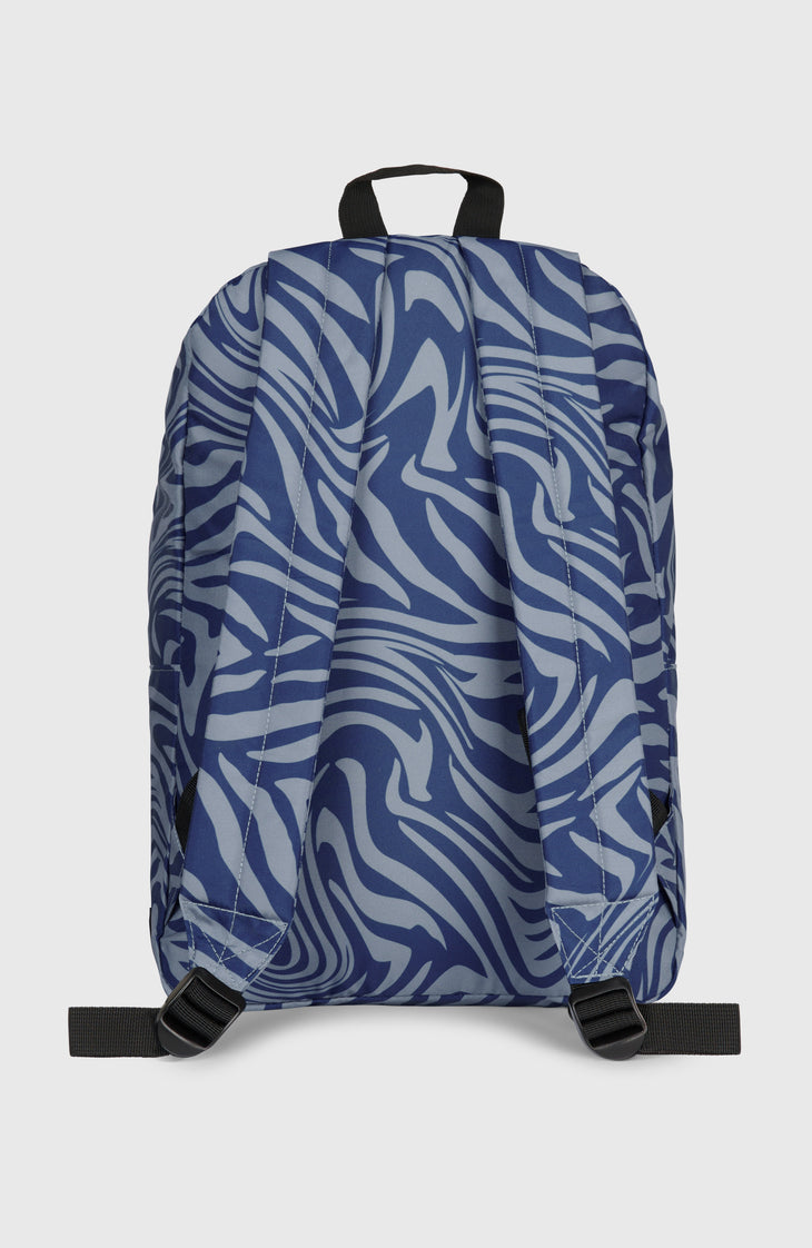 O'Neill Essentials Backpack Blue Swirl Zebra