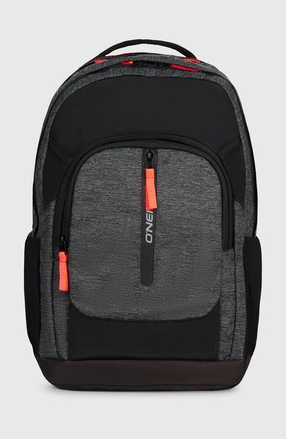 O'Neill President 26L Backpack Dark Grey Melee